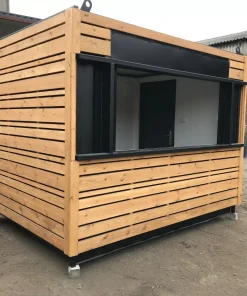 Buy 10ft x 8ft Cladded Food/Drink Outlet Shipping Containers Online