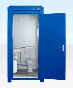 Buy 5Ft x 4Ft Single Mains Toilet (Blue) Online